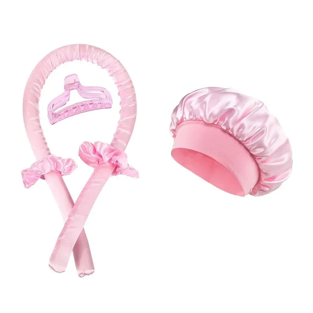 Overnight Silk Heatless Curls Set