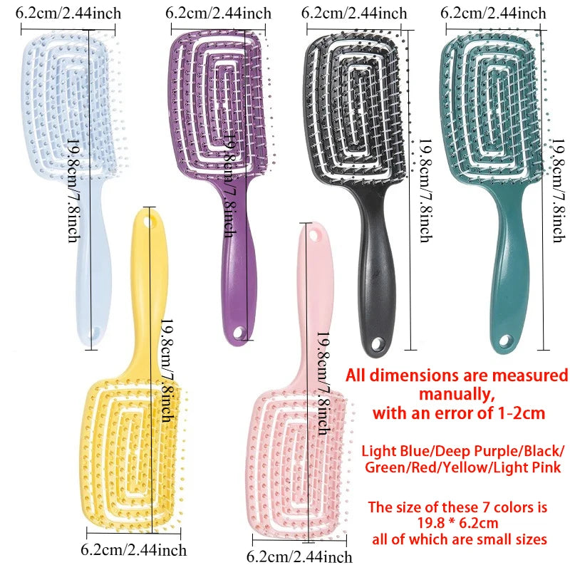 Vented Volumizing Scalp Massage Brush