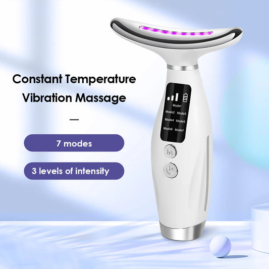 7-Mode LED Sonic Neck & Face Lifter