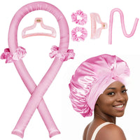 Overnight Silk Heatless Curls Set