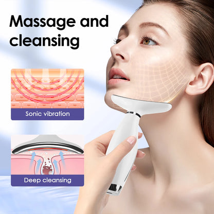 7-Mode LED Sonic Neck & Face Lifter
