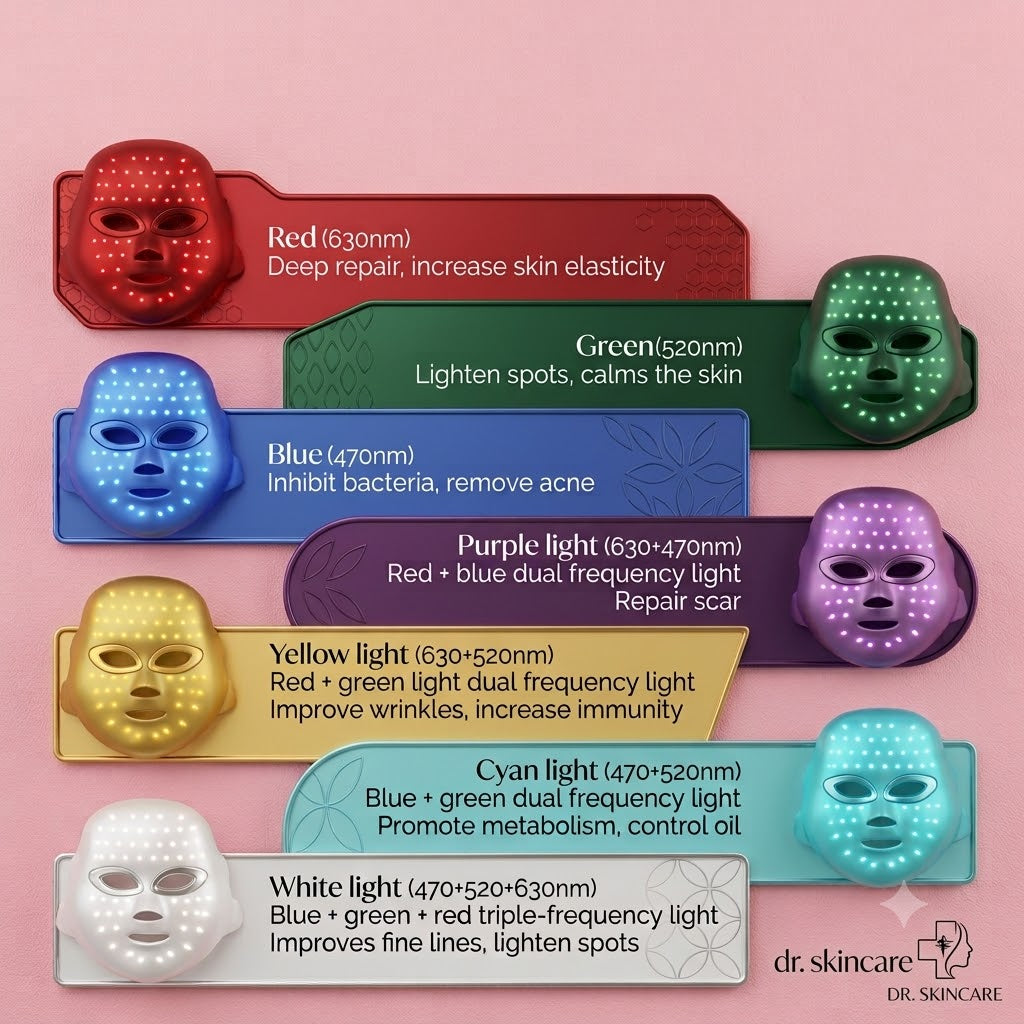 Advanced 7-Color Clinical LED Mask
